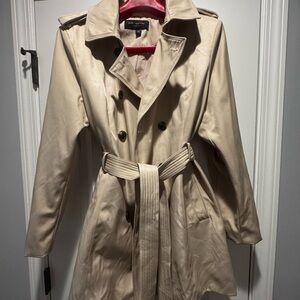 Marc New York Classic Tan Trench Coat